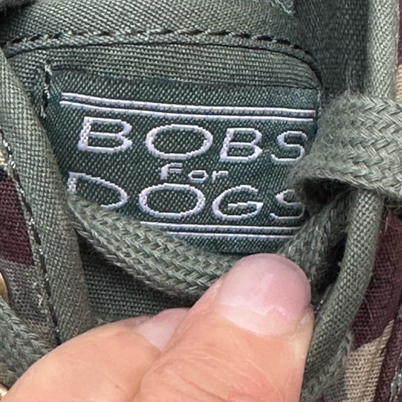 Skechers Bobs Marley Outa’ Sight Green Brown Camo Cat Print Sneakers 6.5 - Picture 4 of 13